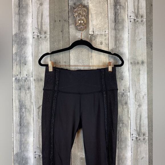 Lululemon Power Lines Pant *28" in Black/Meisai Ice Grey Size 8. - Picture 5 of 16